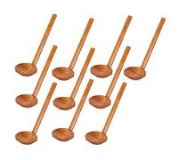 Tlilyy Giapponese 8,5 Pollici Ramen Cucchiaio da Zuppa di Legno Utensili in Legno Set per la Cucina, Cucchiaio da Pentola in Legno 10 Pezzi