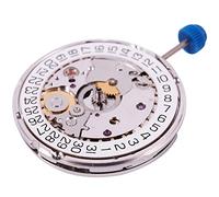 Tlilyy Orologio Meccanico 3H, Argento, Automatico, Donna, Uomo, Orologio, Moderno, Immersione