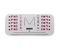 Tlilyy Stabilizzatore V2 PCB a vite per PCB da 1,2 mm per kit tastiera meccanica personalizzata 2U 6,25U 7U 2 X 6,25 X 7X(C)