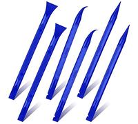 Tlilyy Strumento di Pulizia Raschietto in Plastica 6 Pezzi Strumento Raschietto per Biglietti della Lotteria in Fibra per Spazi Limitati, Cucina, Crepe, Cibo