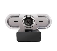 TLJX Videocamera Webcam HD 720p, Microfono Incorporato, Clip-on Rotazione a 360 ° Messa a Fuoco Manuale per Videoconferenze, Riunioni Aziendali, Insegnamento Video