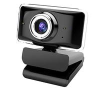 TLJX Videocamera Webcam HD 720P, USB Webcam Cam con Microfono Clip-on Rotazione a 360 ° per Videoconferenza per PC Portatile