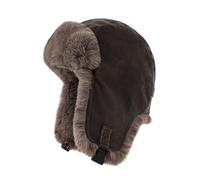 TLMDXTEU Cappello Invernale da Uomo Men's Winter Thickened Warm cap Ear Protection Hat per Sci e Caccia(Colour 4,L)