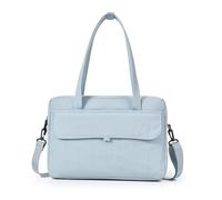 TLMDXTEU Custodia per Borsa per laptop Large Briefcase Messenger Tote Bag for Business Office Valigetta per Donna(Blue)