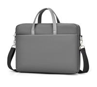 TLMDXTEU Custodia per Borsa per laptop Messenger Bag Computer Case Briefcase for Women Valigetta per Donna(Gray,L)