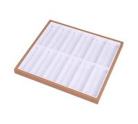 TLMDXTEU Scatola per Occhiali Bancone in legno for negozio di occhiali Scaffali for Espositore for Scatola for esposizione Vetrine per Gioielleria(40x36x3cm)