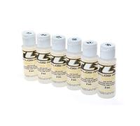 TLR Silicone Shock Oil Pack (17.5, 22.5, 27.5, 32.5, 37.5, 42.5wt/2oz) - TLR74019