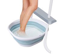 Tlswshsy Pediluvio Portatile per Piscina,Vasca Pieghevole per lavapiedi,Bacino per pediluvio per Piscine Fuori Terra Accessori