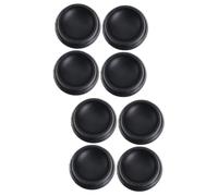TLTLT Cappucci for gambe di sedia, 2 set, copriruota for sedie rialzate, fermaruota antiscivolo for mobili, cuscinetti di protezione for pavimenti, cappucci for gambe di sedia, 4 pezzi*2