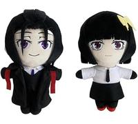 TLXNN 2 cuscini BSD Mori Ogai morbidi imbottiti 20 cm Akiko Yosano Anime cuscino carino figura cuscino divano decorazione casa da collezione