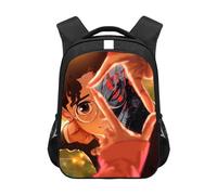 TLXNN Momo Ayase - Zaino per bambini con stampa 3D Aira Shiratori/Okarun, leggero, medio, con spallacci regolabili e schienale imbottito, Tipo E., 38*28*15CM