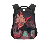 TLXNN Momo Ayase - Zaino per bambini con stampa 3D Aira Shiratori/Okarun, leggero, medio, con spallacci regolabili e schienale imbottito, tipo B, 38*28*15CM