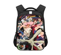 TLXNN Momo Ayase - Zaino per bambini con stampa 3D Aira Shiratori/Okarun, leggero, medio, con spallacci regolabili e schienale imbottito, Tipo H., 38*28*15CM
