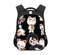 TLXNN Momo Ayase - Zaino per bambini con stampa 3D Aira Shiratori/Okarun, leggero, medio, con spallacci regolabili e schienale imbottito, Tipo I, 38*28*15CM