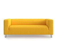 TLY, Copridivano per divano a 2 posti Klippan di Ikea, aderente Giallo
