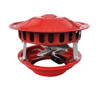 TLYA Fan di Extractor da 100 W, Ventole di Scarico di Fumo da 12-21 Cm con 7 Ventilatori A Basso Numero di Fan del Camino A Fumio A Basso Rumore