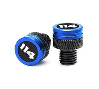 TLYSMG 2 Pezzi M10 Tappi Foro Specchietti Moto,Vite Accessori Moto,Alluminio CNC per Harley Davidson Street Bob 114 Accessori-114_b