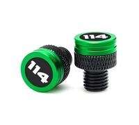 TLYSMG 2 Pezzi M10 Tappi Foro Specchietti Moto,Vite Accessori Moto,Alluminio CNC per Harley Davidson Street Bob 114 Accessori-114_f