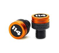 TLYSMG 2 Pezzi M10 Tappi Foro Specchietti Moto,Vite Accessori Moto,Alluminio CNC per Harley Davidson Street Bob 114 Accessori-114_e