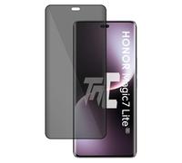 TM-Concept Vetro temperato 3D Privacy per Honor Magic 7 Lite - Vetro protettivo colorato (filtro antispia) con telaio nero - Resistenza agli urti e ai graffi 9H - Materiali di qualità AAA+ [ 1 unità]