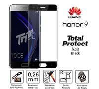 TM Concept® - Vetro temperato integrale per Huawei Honor 9, colore: nero