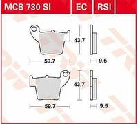 Tm da Competizione Motocross 85 Junior 17/14 2017 TRW Si Serie Sindered
