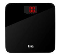 TM Electron TMPBS031 - Bilancia da bagno digitale, display XXL retroilluminato, colore: Nero