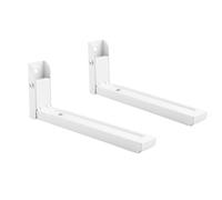 TM Electron Supporto MICROONDE Pieghevole Bianco