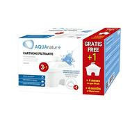 TM Electron TMFIL104+ Confezione da 4 a 8 mesi di filtri dell'acqua, compatibili con i caraffe Maxtra e Maxtra+, 4 pezzi