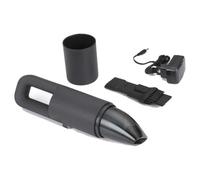 TM Electron TMPASM001 Mini aspirapolvere portatile senza fili con potenza di aspirazione da 4,5 kPa, 80 W, illuminazione a LED, silenzioso, batteria ricaricabile 2000 mAh