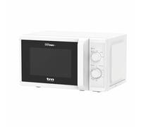 TM Electron TMPMW002WHT EASYWAVE Microonde con capacità di 20 litri, 700 W, 5 livelli di potenza, funzione sbrinamento e timer da 35 min, colore bianco