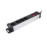 Multipresa con 4 Prese con Interruttore TM Electron 230 V
