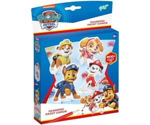 TM ESSENTIALS 4 pezzi 5D Diamond Painting Kids DIY Paw Patrol Diamond Sticker Kit Kit creativo per bambini e adulti principianti, regalo di compleanno per ragazzi e ragazze