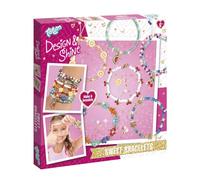 TM ESSENTIALS Design & Shine - Braccialetti fai da te, diversi colori e forme, creazione creativa/perfetta per i bambini, 15cm, Plastica, Senza Gemme