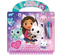 TM ESSENTIALS Gabby's Designer Book - Set da pittura per bambini con libro da di