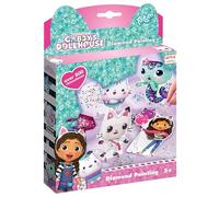 TM ESSENTIALS GABBY'S DIAMANTBASTELN - Kit fai da te colorato e creativo per bambini, pittura con diamanti fai da te, giocattolo ideale per ragazze e ragazzi
