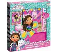 TM ESSENTIALS Gabby's Dollhouse Diamant dagboek met slot - zelf vormgeven met ap