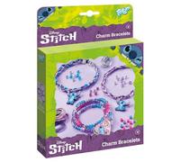 TM ESSENTIALS Stitch - Braccialetti con ciondoli e diverse possibilità per creare il tuo braccialetto, Mittelgroße, Plastica, Nessuna pietra preziosa
