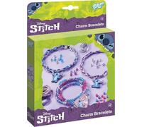 TM ESSENTIALS Stitch - Braccialetti con ciondoli e diverse possibilità per creare il tuo braccialetto, Mittelgroße, Plastica, Nessuna pietra preziosa
