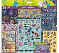 TM ESSENTIALS Stitch XL Super Sticker Set, XXL Sticker Set for Boys, Laser, Glit