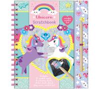 TM Essentials Unicorn Scratch Book: Scratching Book & Colouring Book with Stenci