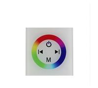 TM08-RGB controller touch panel a colori completi striscia luminosa RGB con pannello di regolazione del colore 12-24 V(White)