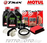 TM122 TAGLIANDO YAMAHA T-MAX 530 2012 2013 2014 OLIO FILTR PASTIGLIE BREMBO TMAX