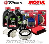 TM134 TAGLIANDO YAMAHA T-MAX 530 2012 2013 2014 2015 2016 OLIO FILTRI PASTIGLIE