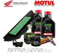 TM205 TAGLIANDO HONDA SH 300 ABS 2012 2013 2014 OLIO FILTRI CANDELA RULLI SH300