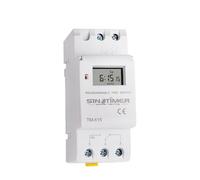 TM615-2 220V AC 16A Elettronico Settimanale 7 Giorni Programmabile Digitale Industriale Relè di Controllo del Temporizzatore Montaggio Su Guida Din Interruttore Orario