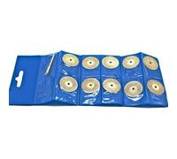 TMAX 10 pezzi 1 pollice solido diamante rivestito taglio ruota disco 1/8 pollice gambo compatibile per Dremel e altri utensili rotanti