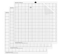 TMBMLPP 3PZ Tappetino Taglio Rete per Cricut 12*12 Tappetini Trasparenti da Taglio Plotter per Silhouette Ritratto Tappeto Piano da Taglio Adesivo Antiscivolo Cutting Mat per Cricut Silhouette Cameo