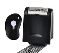 TMBMLPP Timbro Privacy, Timbro a rullo, Protezione Dati Riservati, Timbri Ink Roller, Sigilli di Sicurezza, Timbro Rullo di Inchiostro per Protezione dei Dati dal Furto di Identità in 1 Solo Gesto