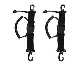 Tmboryuu 2lots Molla Bobine Cordino Nylon Ad Alta Resistenza Immersione Legami per ARA Strumento Macchina Fotografica Multiuso Attrezzature Guinzagli